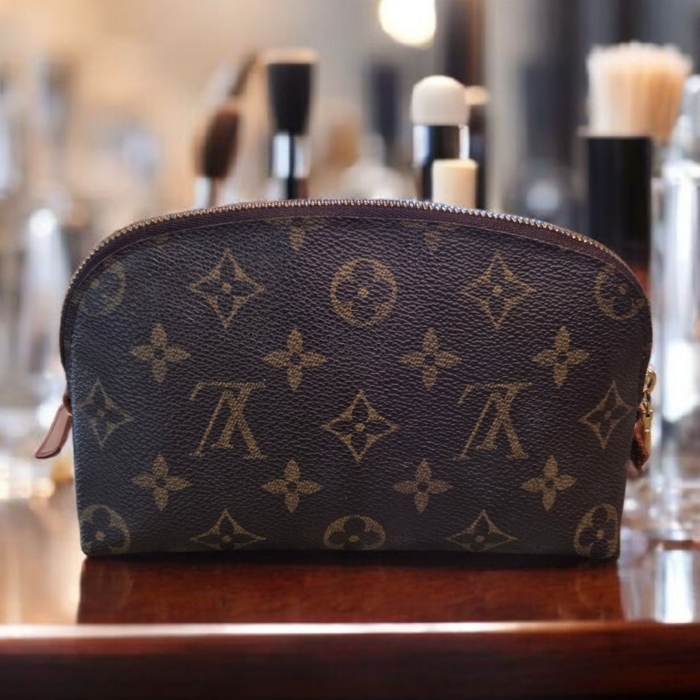 Authentic Louis Vuitton Monogram Cosmetic Pouch